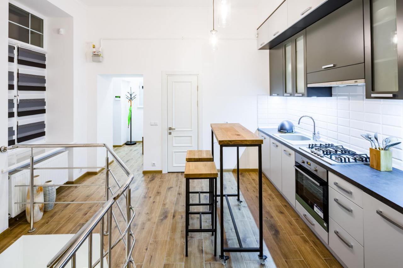 New Large 2 Bedroom In Lviv Historic Centre Eksteriør billede